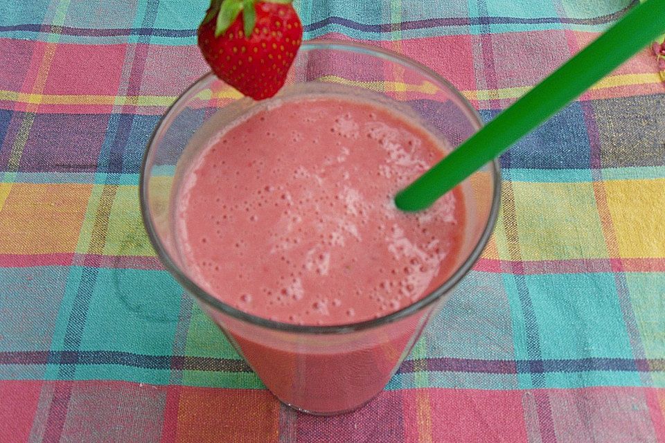 Himbeer - Aprikosen - Smoothie