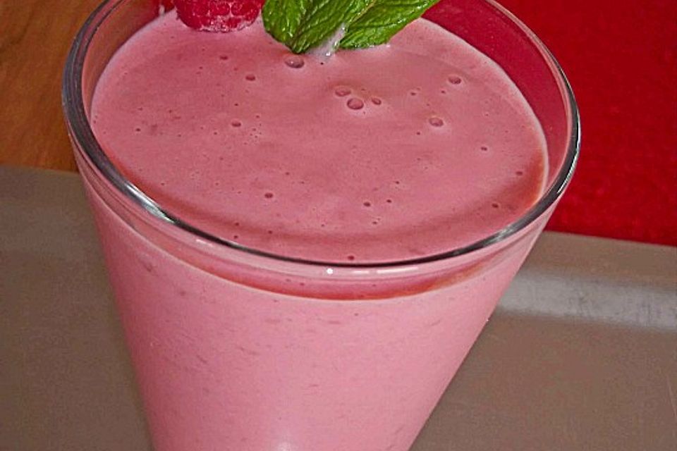 Himbeer - Aprikosen - Smoothie