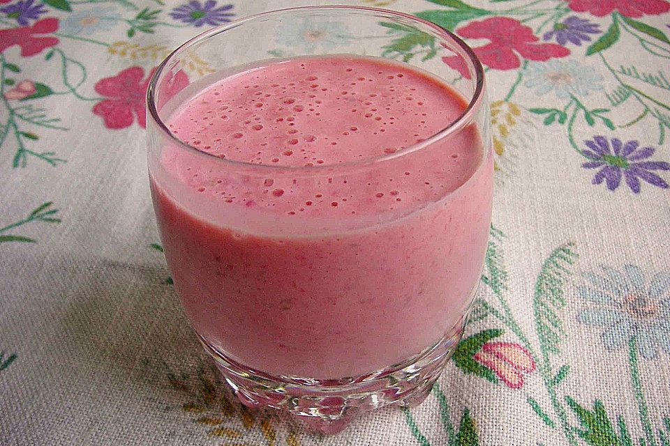 Himbeer - Aprikosen - Smoothie