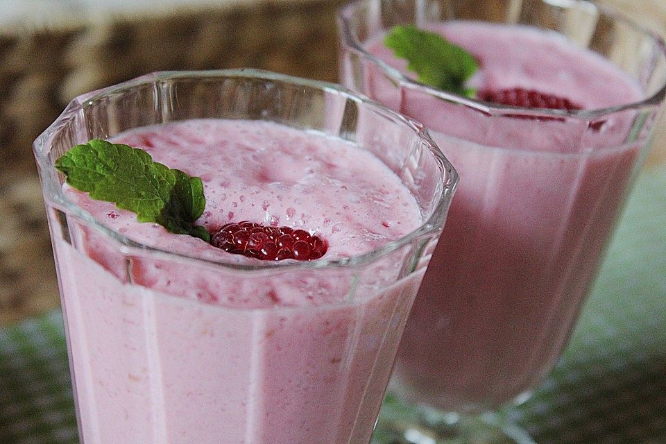 Himbeer - Aprikosen - Smoothie