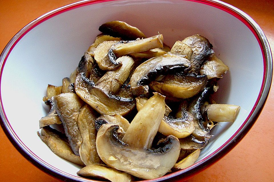 Marinierte Champignons