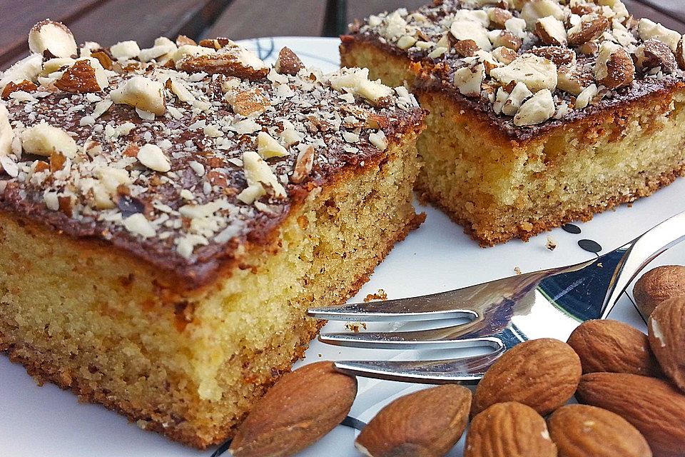 Baileys - Marzipan - Blechkuchen