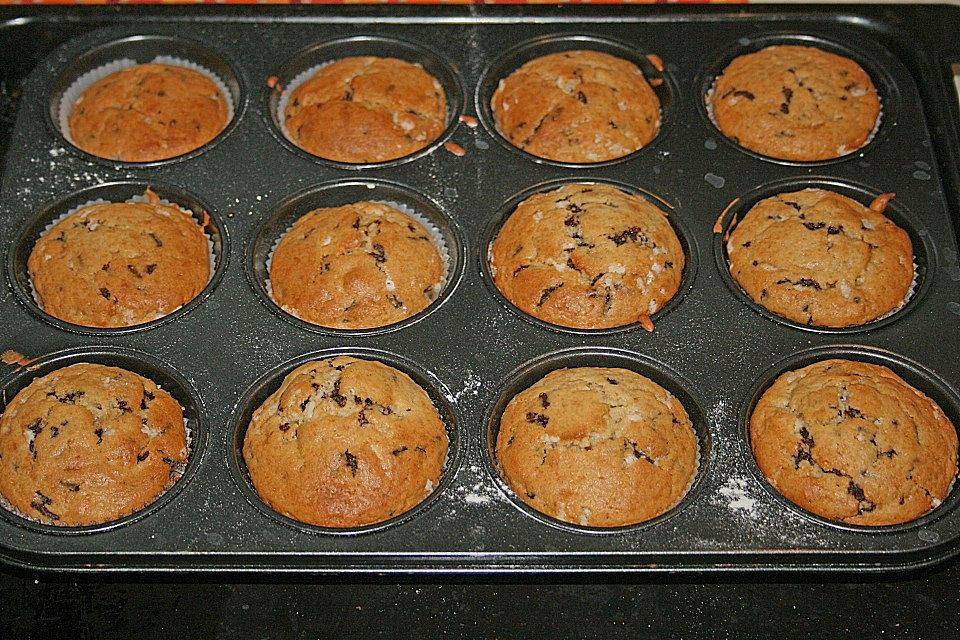 Schokoladen - Marzipan - Muffins