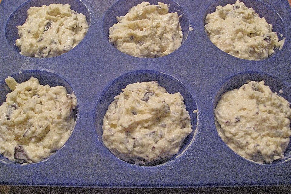 Schokoladen - Marzipan - Muffins