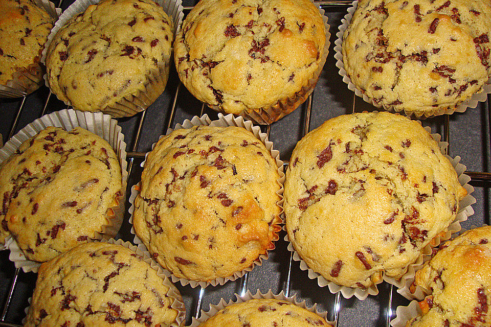 Schokoladen - Marzipan - Muffins