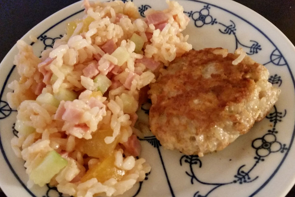 Reissalat mit Mandarinen