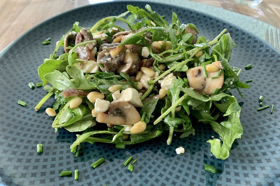 Champignon - Rucola - Salat