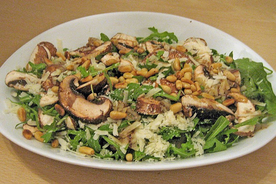 Champignon - Rucola - Salat