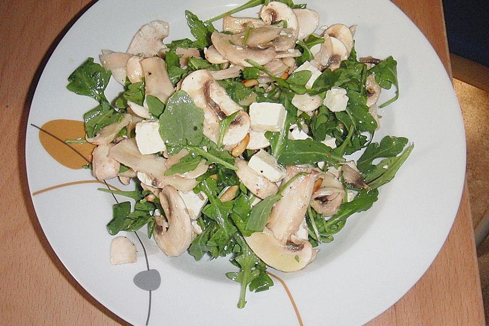 Champignon - Rucola - Salat