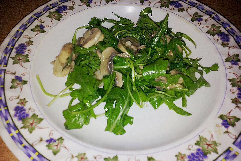 Champignon - Rucola - Salat