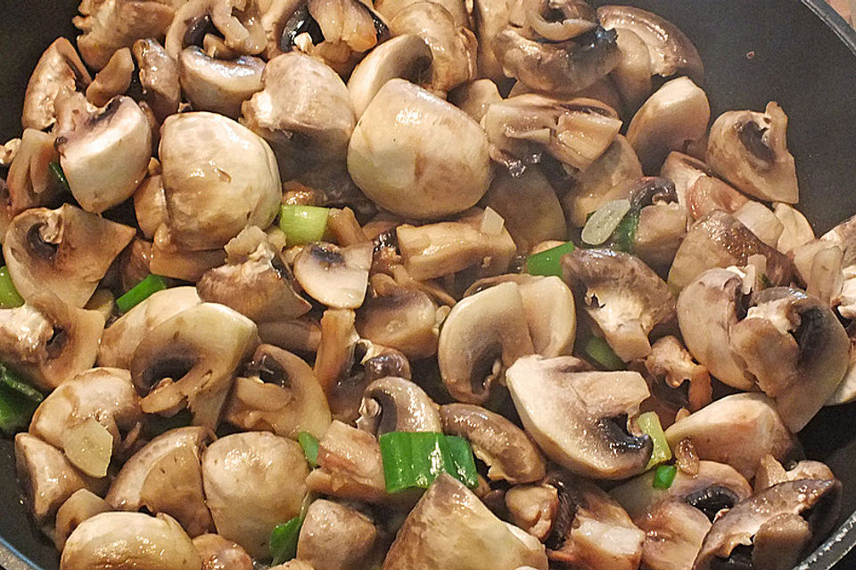 Champignon - Rucola - Salat