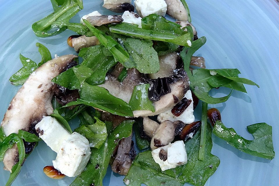 Champignon - Rucola - Salat