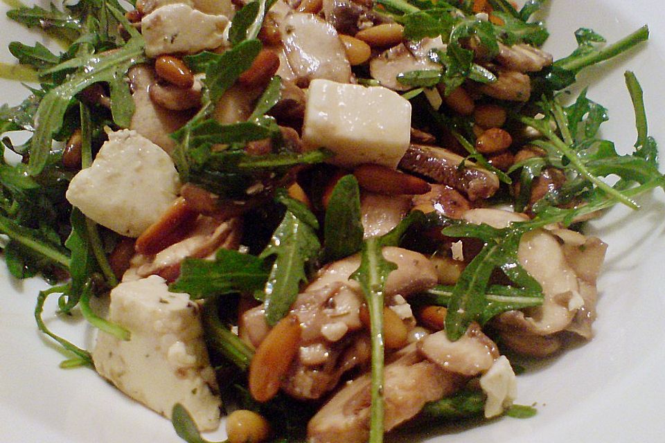 Champignon - Rucola - Salat