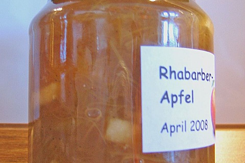 Rhabarber - Apfel - Konfitüre