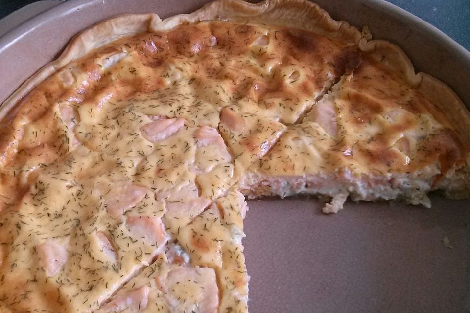 Lachs-Quiche à  la Koelkast