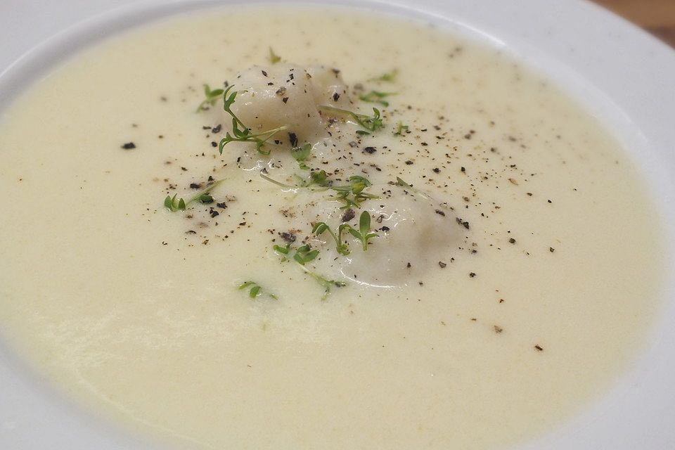 Blumenkohlcremesuppe für jeden Anlass