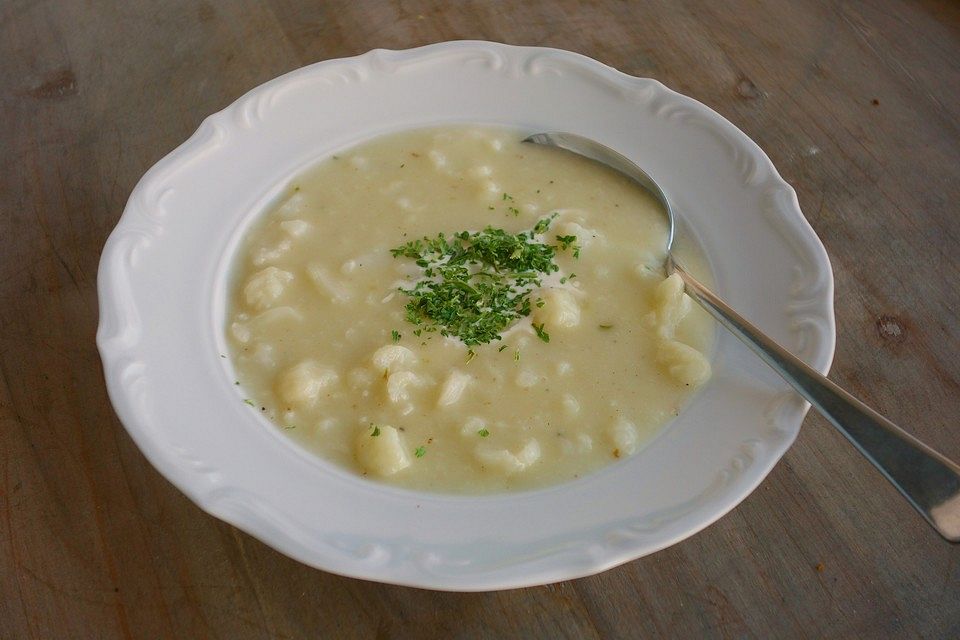 Blumenkohlcremesuppe für jeden Anlass