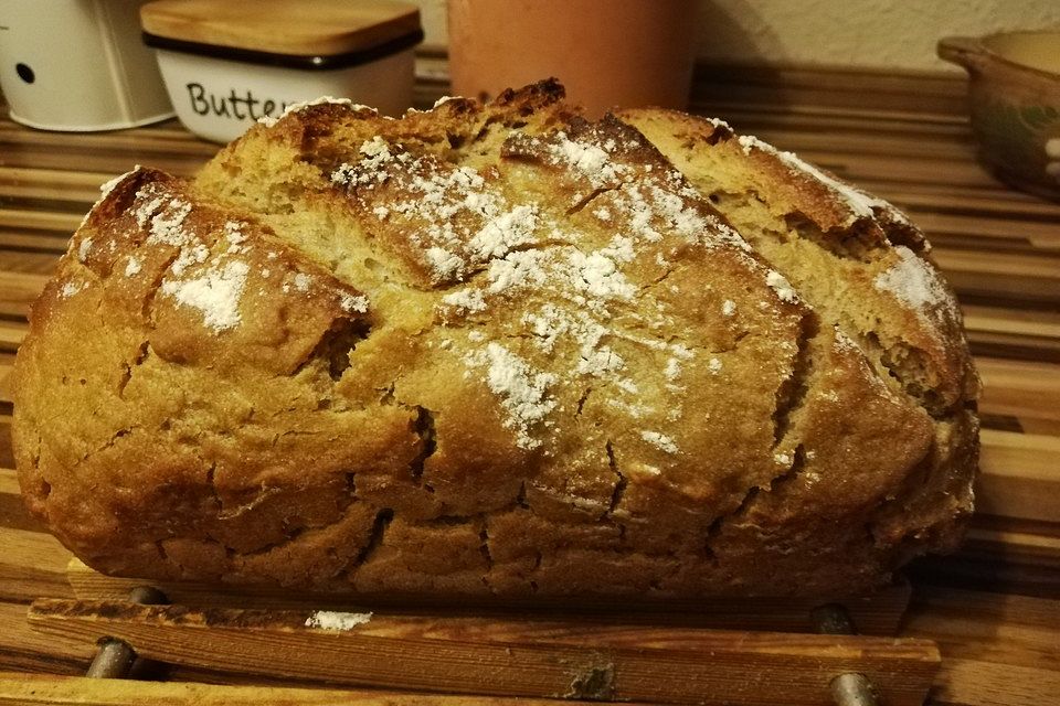 Einfaches Sauerteigbrot