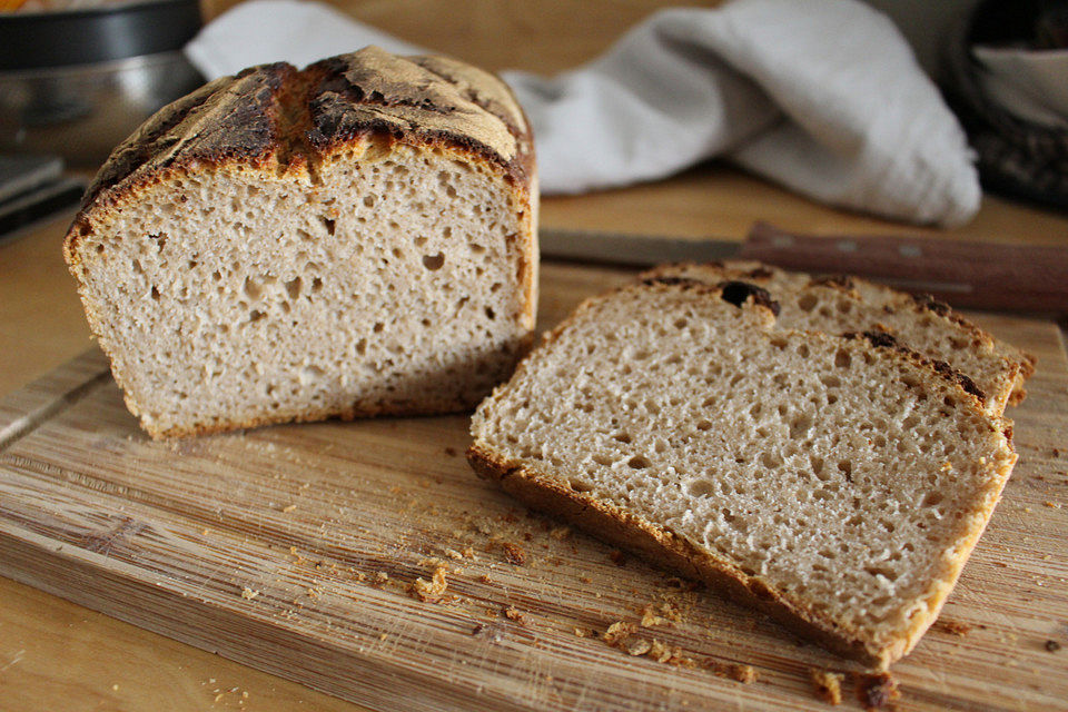 Einfaches Sauerteigbrot