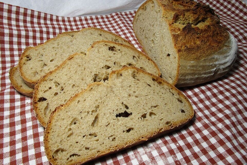 Einfaches Sauerteigbrot