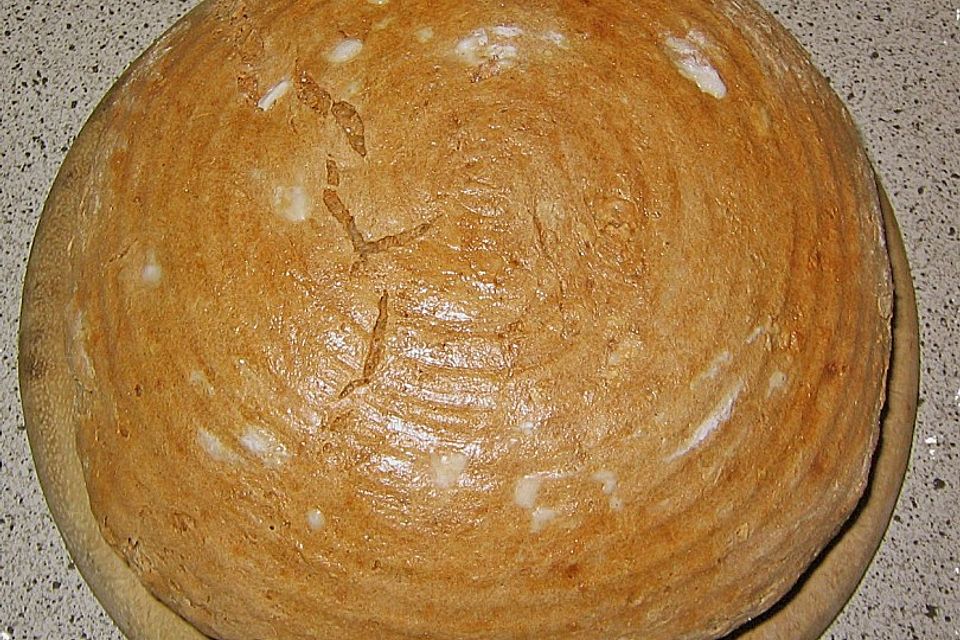 Einfaches Sauerteigbrot