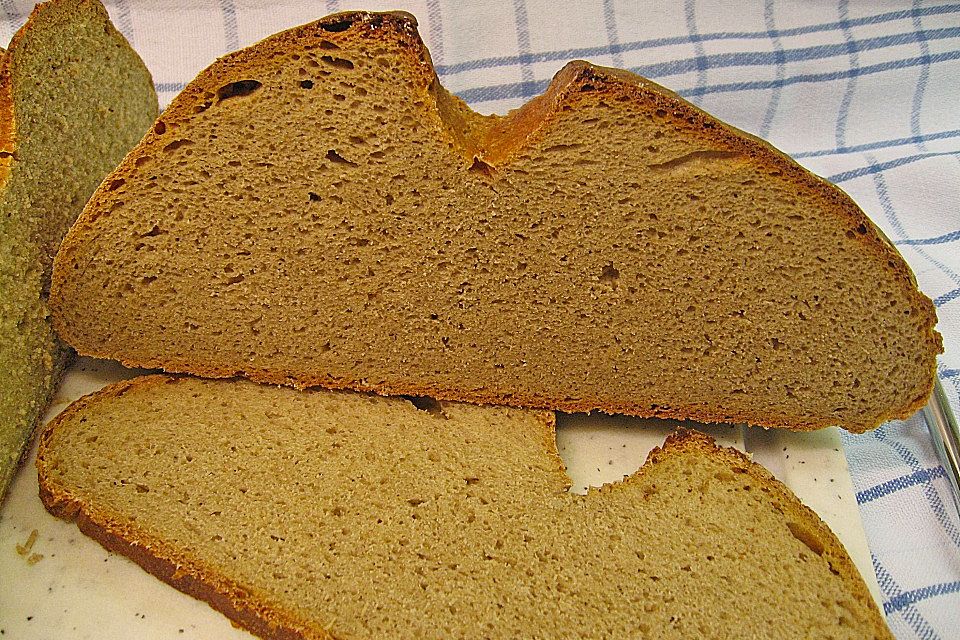 Einfaches Sauerteigbrot