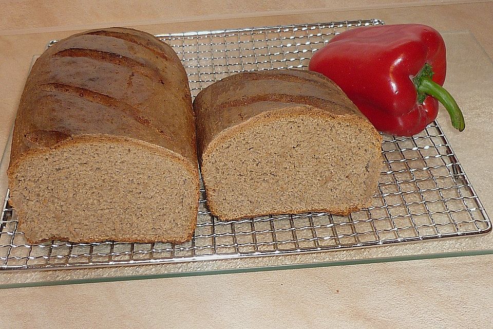 Einfaches Sauerteigbrot