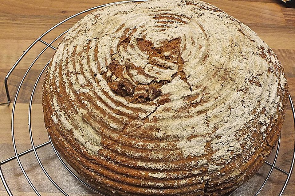 Einfaches Sauerteigbrot