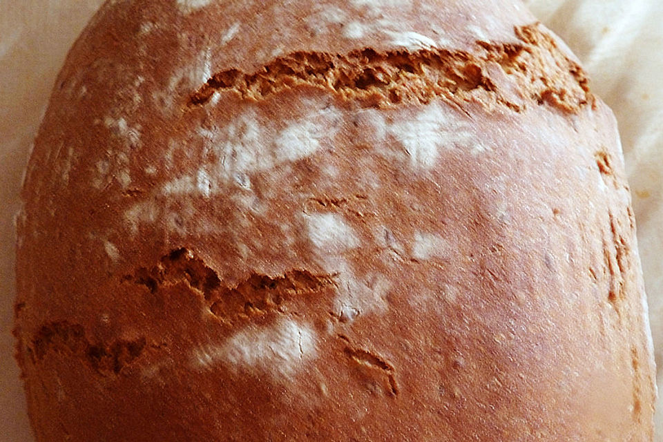 Einfaches Sauerteigbrot