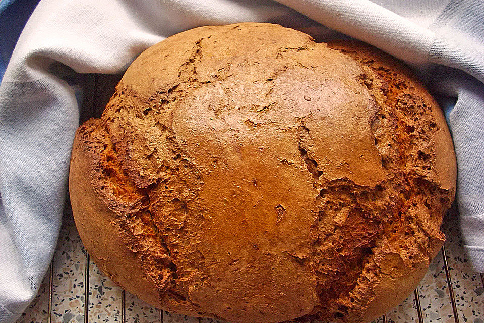 Einfaches Sauerteigbrot