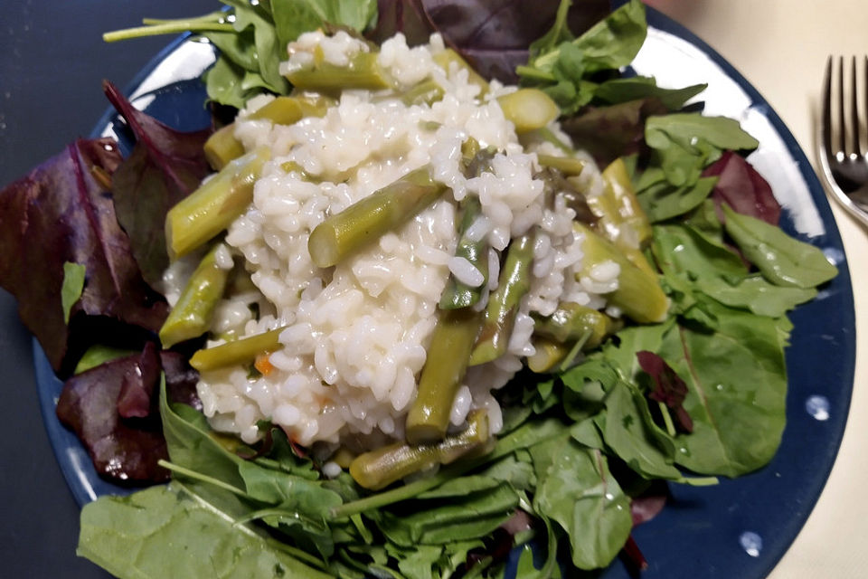 Spargelrisotto