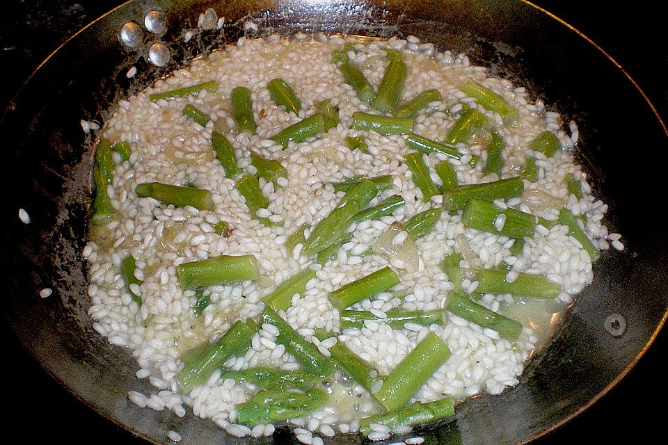 Spargelrisotto