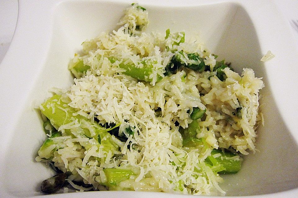 Spargelrisotto