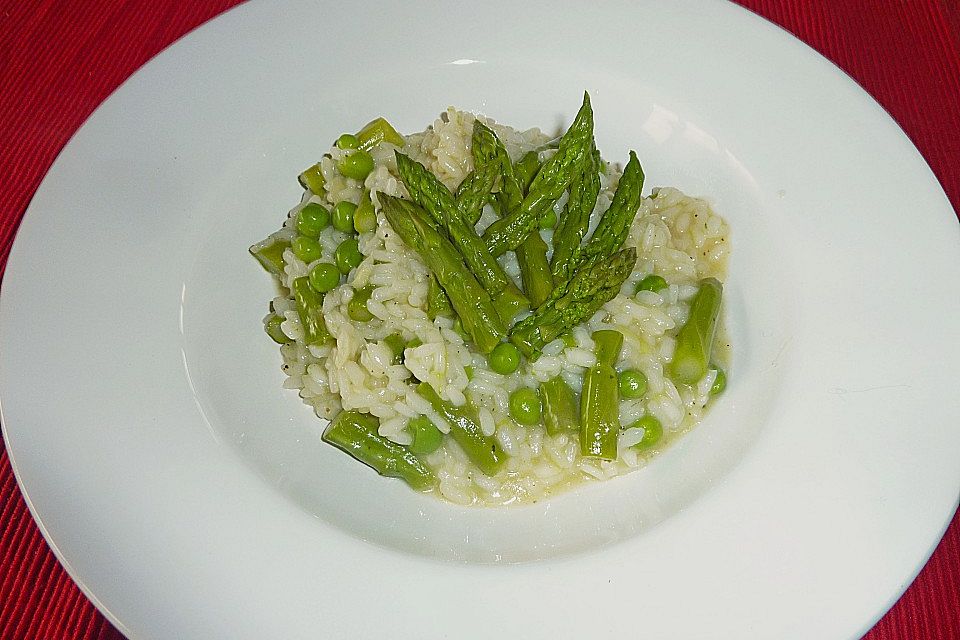 Spargelrisotto