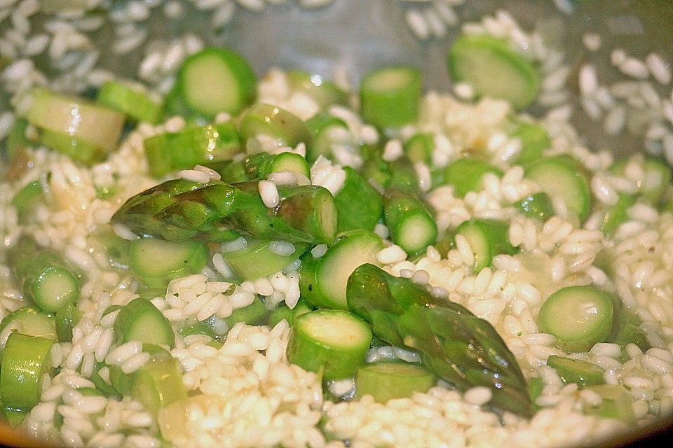 Spargelrisotto