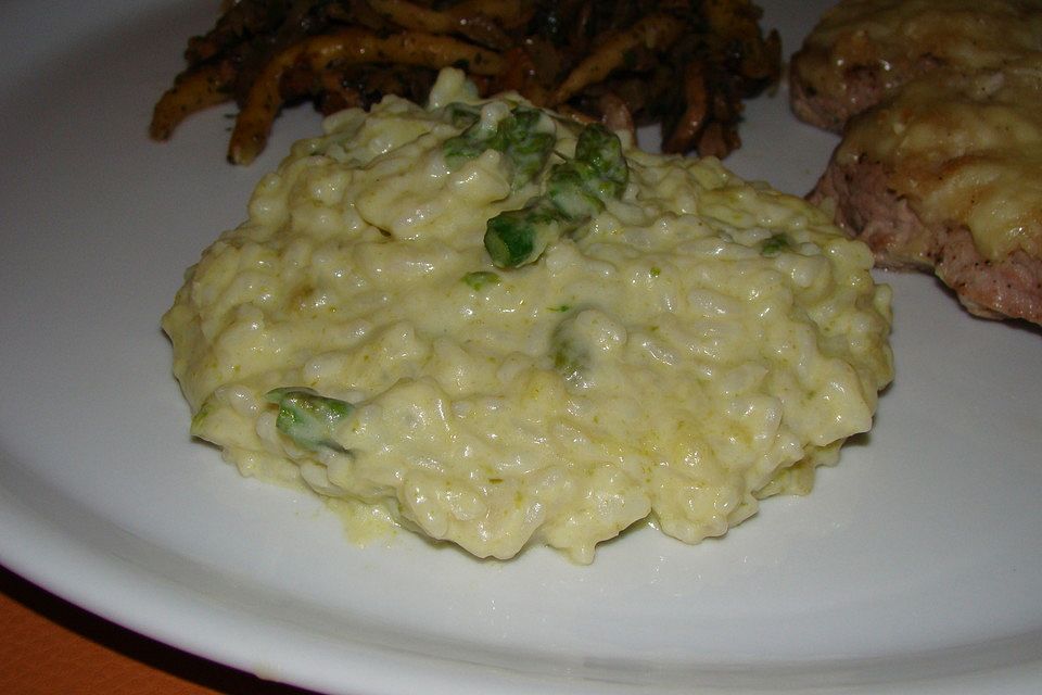 Spargelrisotto