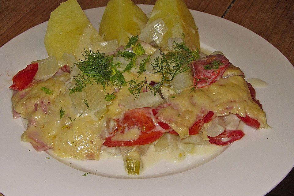 Fenchel überbacken