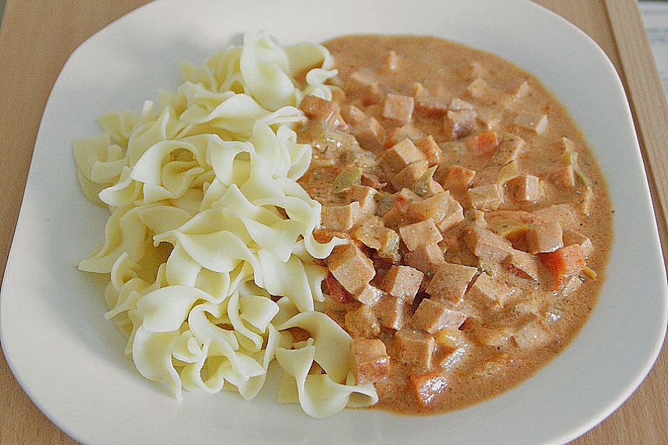 Leberkäse - Gulasch