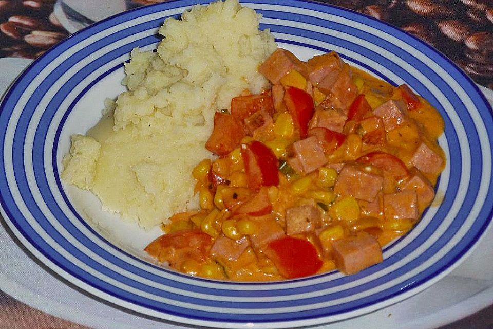 Leberkäse - Gulasch