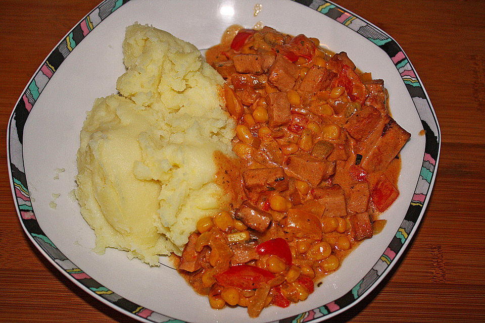 Leberkäse - Gulasch