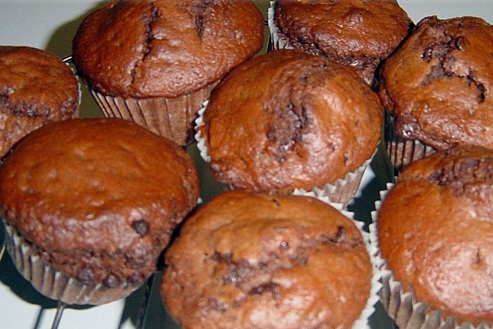 Beschwibste Cranberry - Schoko - Muffins