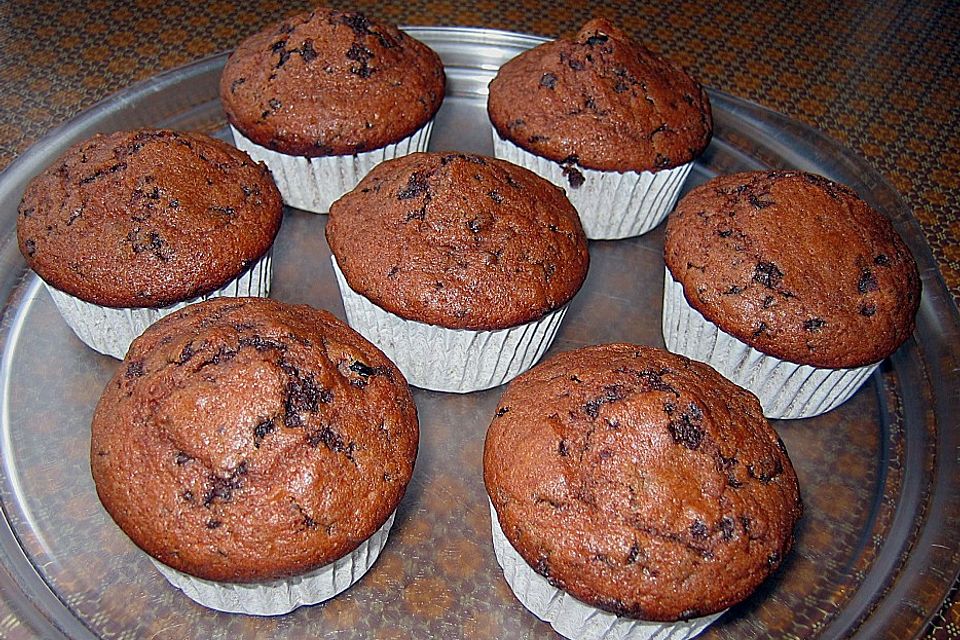 Beschwibste Cranberry - Schoko - Muffins