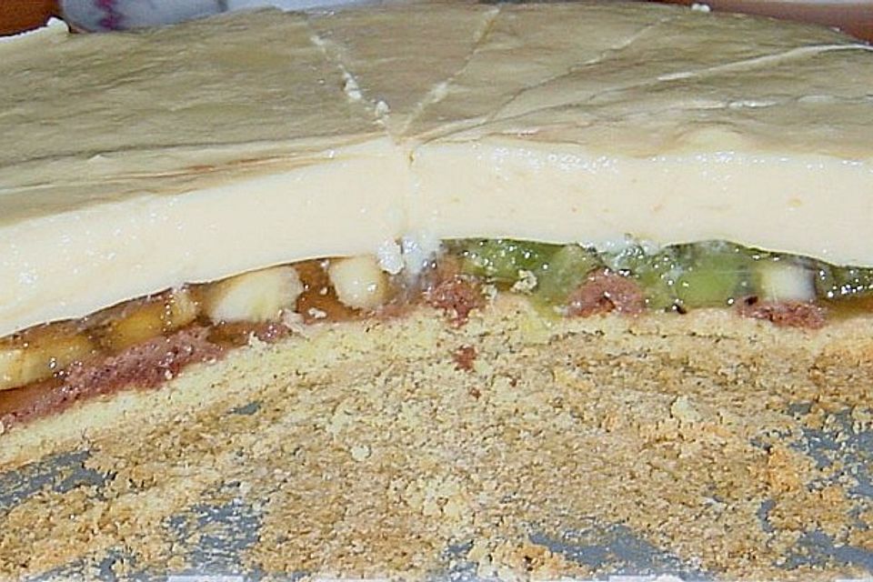 Weintrauben - Puddingtorte