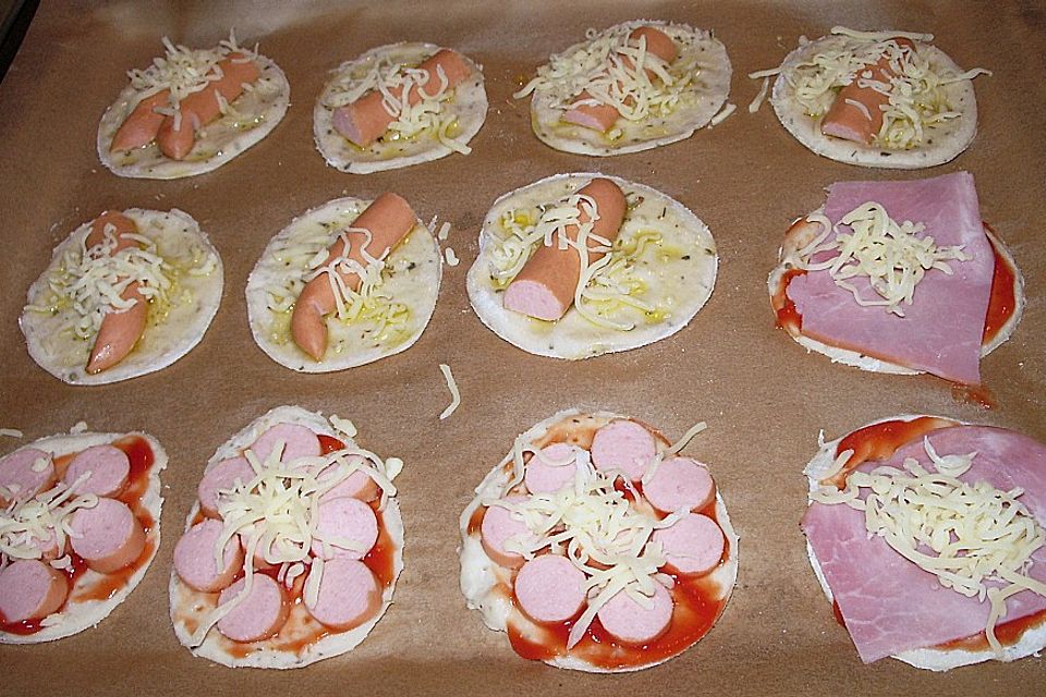 Mini - Pizzen