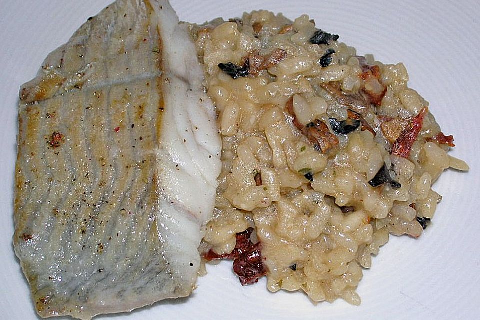 Risotto mit gemischten Pilzen