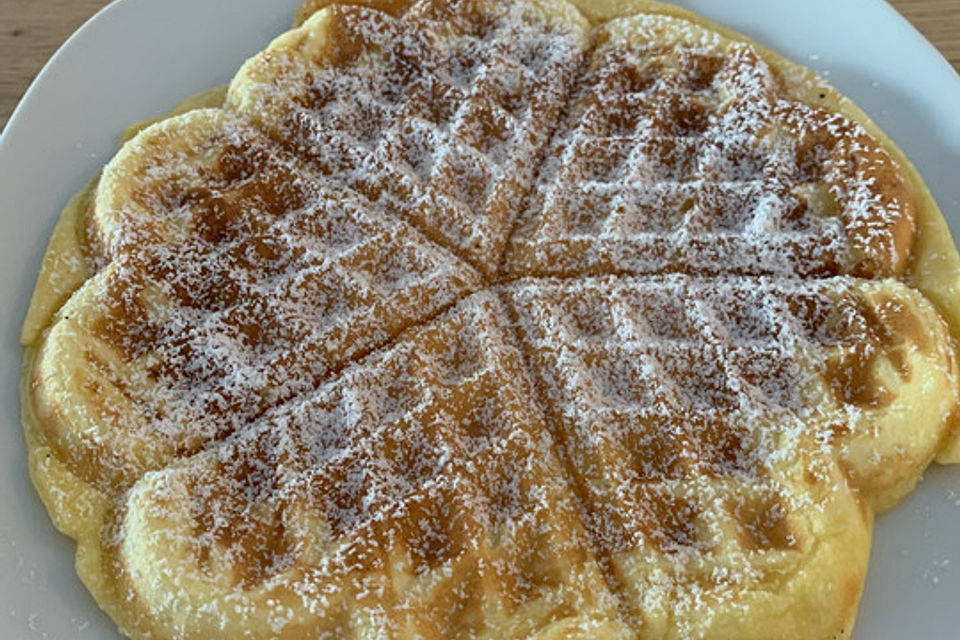 Saftige Waffeln