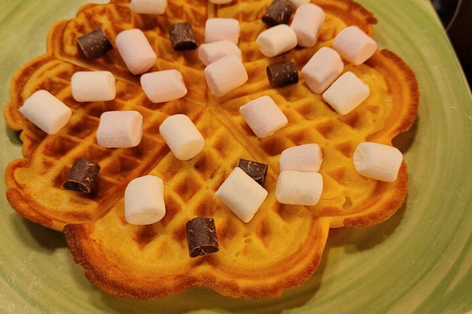 Saftige Waffeln