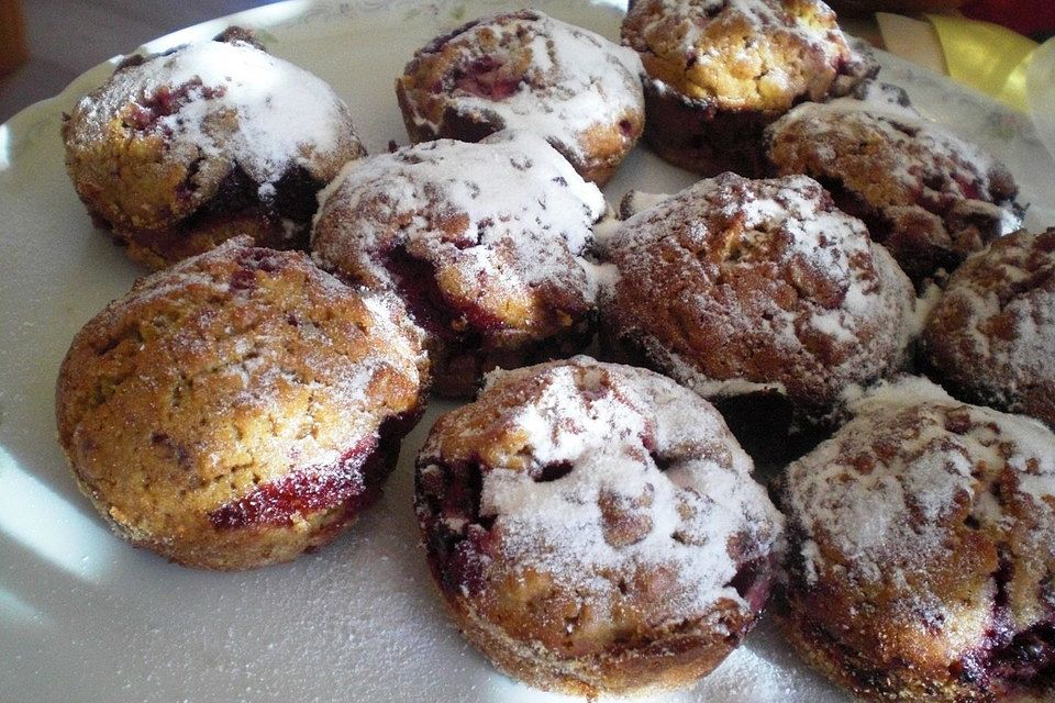 Erdbeer - Muffins