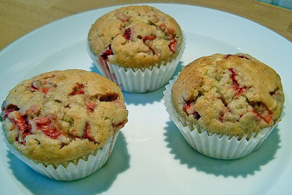 Erdbeer - Muffins