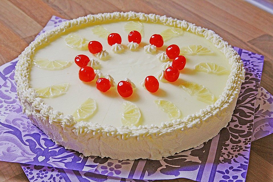 Zitronen - Joghurt - Torte